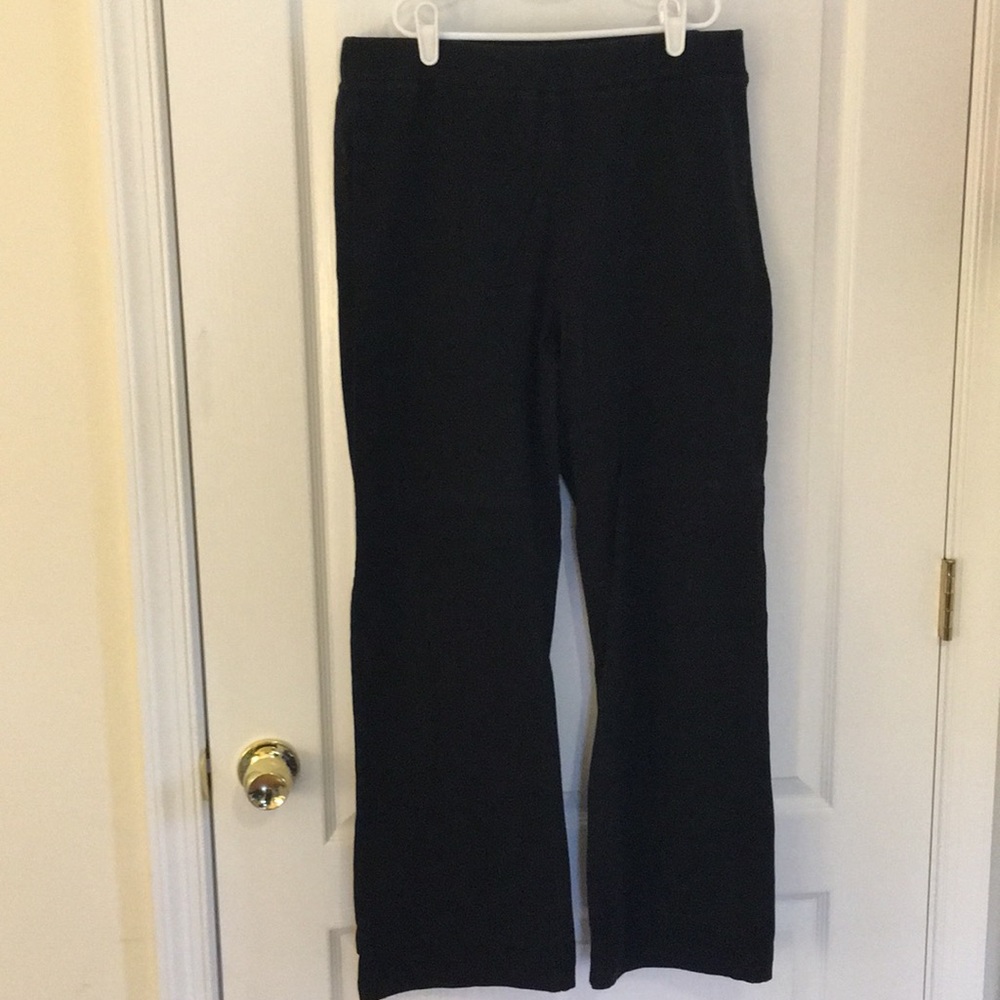 Black cotton Lycra leggings size 14